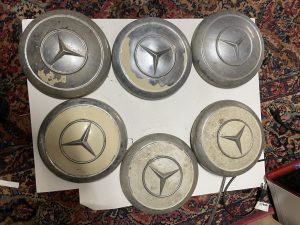 Various hubcaps